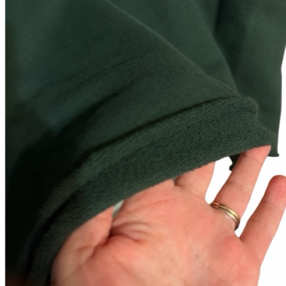 FRANK & EILEEN IZZIE Sweatshirt Party Dress Green - Picture 6 of 8